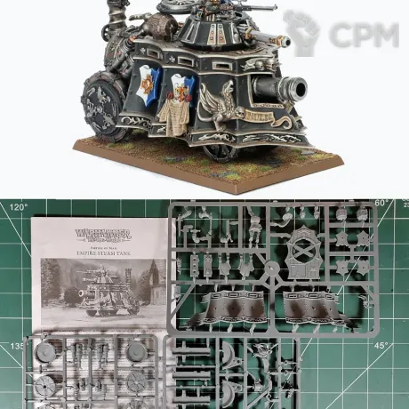 Описание картинки Empire Of Man Empire Steam Tank от Vault Boy по цене 7 998руб | Свободный Рынок Миниатюр - СРМ