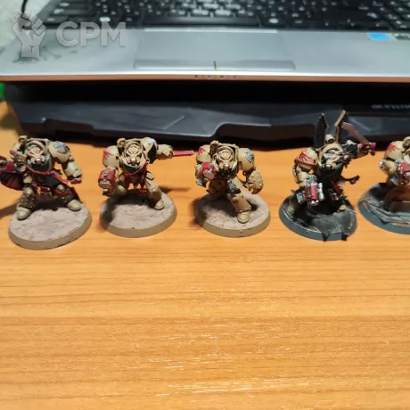 Описание картинки Deathwing terminators от Сергиев Илья по цене 1 900руб | Свободный Рынок Миниатюр - СРМ