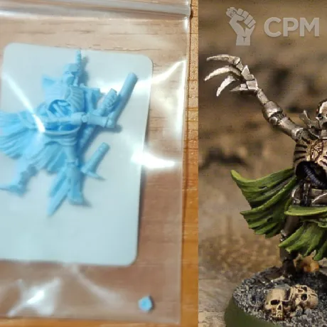 Описание картинки Necron lord от Сергиев Илья по цене 275руб | Свободный Рынок Миниатюр - СРМ