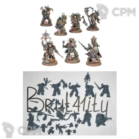 Описание картинки Space Marine Heroes 2023 – Death Guard от Бруталити по цене 800руб | Свободный Рынок Миниатюр - СРМ