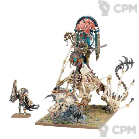 Описание картинки Tomb King/Liche Priest on Necrolith Bone Dragon, оригинал на литниках от Black Legion Hall по цене 8 800руб | Свободный Рынок Миниатюр - СРМ