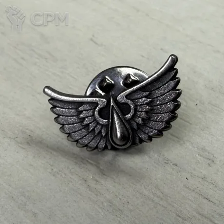 Описание картинки Blood Angels ensign металл от Slobarev  по цене 850руб | Свободный Рынок Миниатюр - СРМ