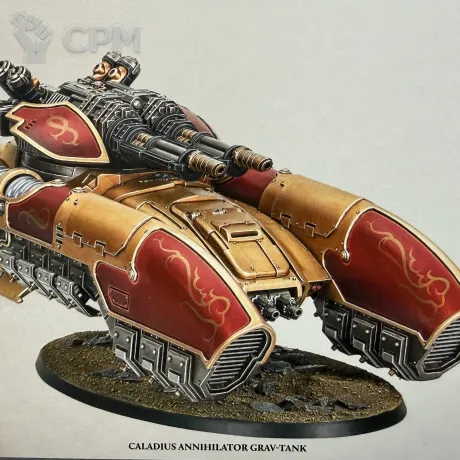 Описание картинки Caladius Annihilator Grav-tank от Slobarev  по цене 7 500руб | Свободный Рынок Миниатюр - СРМ