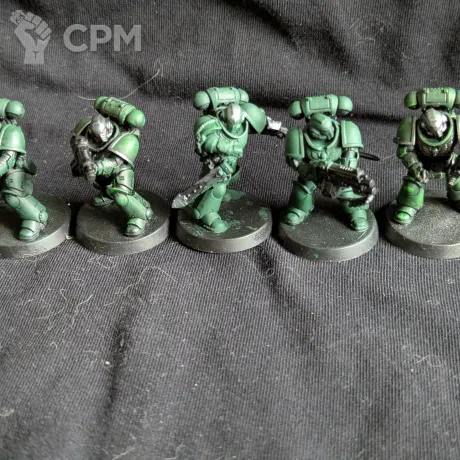 Описание картинки Intercessor Squad от SNTKLegatus по цене 1 000руб | Свободный Рынок Миниатюр - СРМ