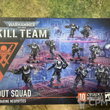 Описание картинки Kill Team scout squad от Slobarev  по цене 7 500руб | Свободный Рынок Миниатюр - СРМ