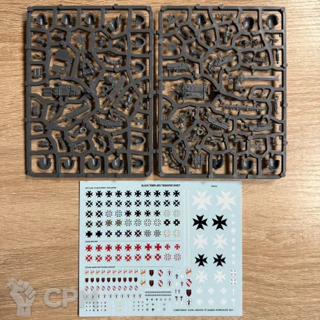 Описание картинки black templars upgrade + декаль от Slobarev  по цене 2 900руб | Свободный Рынок Миниатюр - СРМ