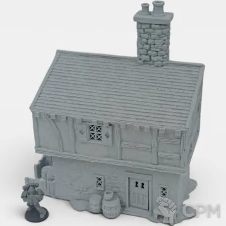 Описание картинки Дом Бриарвуда №2 - Фэнтези Террейн от Terrain Print по цене 100руб | Свободный Рынок Миниатюр - СРМ