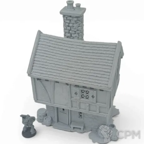 Описание картинки Дом Бриарвуда №3 - Фэнтези Террейн от Terrain Print по цене 100руб | Свободный Рынок Миниатюр - СРМ