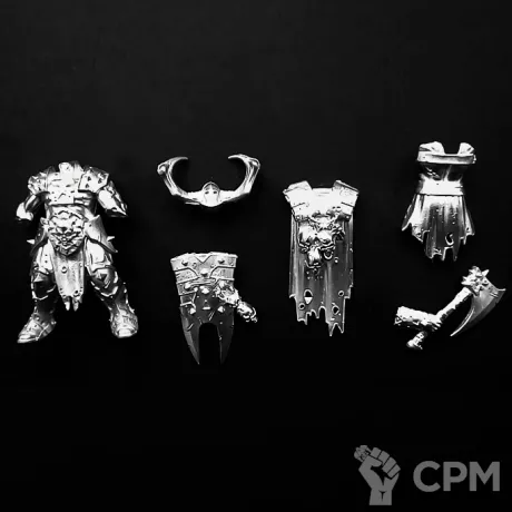 Описание картинки Warhammer - Age of Sigmar - Chaos - Deathbringer - Metal от FULL METAL по цене 300руб | Свободный Рынок Миниатюр - СРМ
