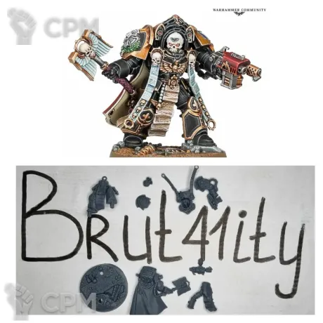 Описание картинки TERMINATOR CHAPLAIN TARENTUS от Бруталити по цене 200руб | Свободный Рынок Миниатюр - СРМ