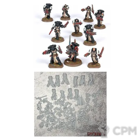 Описание картинки Primaris Crusader Squad 10 шт. от Бруталити по цене 900руб | Свободный Рынок Миниатюр - СРМ