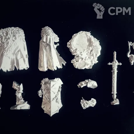 Описание картинки Warhammer - Age of Sigmar - Chaos - Urkhan The Dark Warden Metal от FULL METAL по цене 400руб | Свободный Рынок Миниатюр - СРМ