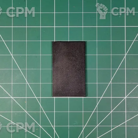 Описание картинки Rectangular Base 60x100 mm Подставка прямоугольная (100x60) от Vault Boy по цене 198руб | Свободный Рынок Миниатюр - СРМ