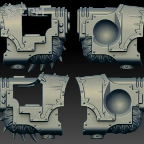 Описание картинки Defiler Weapon Assemble Set (2026) (Scan) от AxeL's Forge по цене 200руб | Свободный Рынок Миниатюр - СРМ