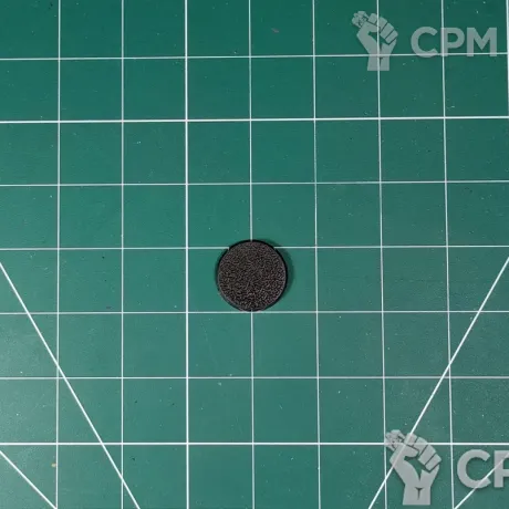 Описание картинки Round Base 28 mm (28.5 mm) Подставка круглая пластик от Vault Boy по цене 19руб | Свободный Рынок Миниатюр - СРМ