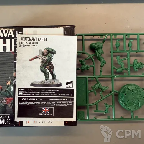 Описание картинки Lieutenant Variel Warhammer Heroes от Alternative Galaxy  по цене 10 900руб | Свободный Рынок Миниатюр - СРМ
