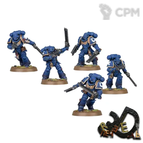 Описание картинки Assault Intercessors от R.E.print по цене 400руб | Свободный Рынок Миниатюр - СРМ