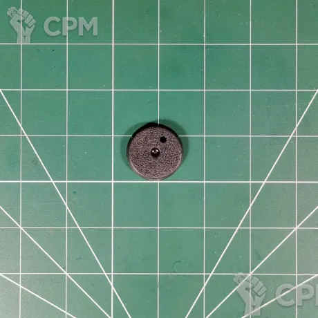 Описание картинки Round Slot Base 32mm Подставка круглая с отверстием (Оригинал Games Workshop) от Vault Boy по цене 79руб | Свободный Рынок Миниатюр - СРМ