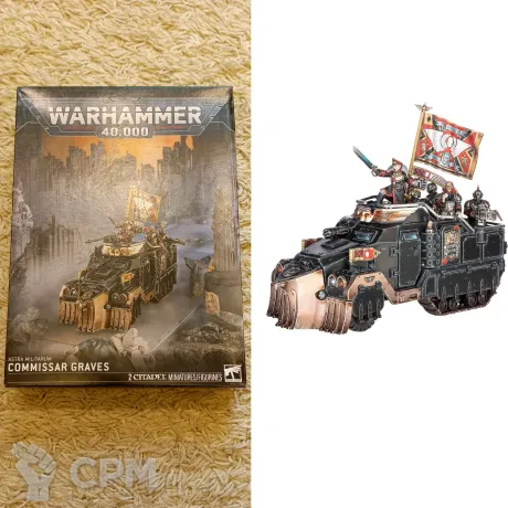 Описание картинки Commissar Graves (ориг) от Кооператив Миниатюр по цене 9 000руб | Свободный Рынок Миниатюр - СРМ