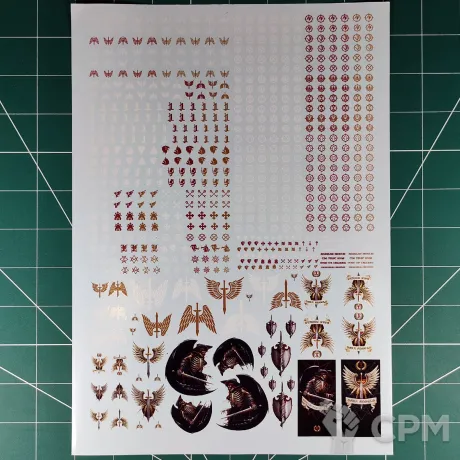Описание картинки Dark Angels Transfer Sheet (Декали) Replica от Vault Boy по цене 1 798руб | Свободный Рынок Миниатюр - СРМ