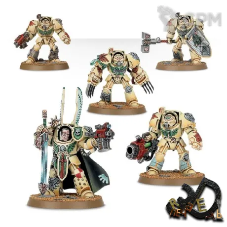 Описание картинки Deathwing Terminator Squad от R.E.print по цене 500руб | Свободный Рынок Миниатюр - СРМ