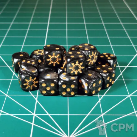 Описание картинки Custom Chaos Dice x20 от Vault Boy по цене 2 998руб | Свободный Рынок Миниатюр - СРМ