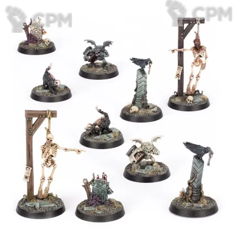 Описание картинки CURSED CITY OBJECTIVE MARKERS от TPC по цене 790руб | Свободный Рынок Миниатюр - СРМ