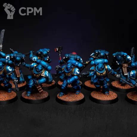 Описание картинки Space Marines Assault Intercessors от Deathwing_Squad по цене 7 500руб | Свободный Рынок Миниатюр - СРМ