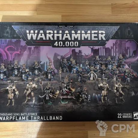 Описание картинки Battleforce: Warpflame Thrallband от Figurzilla  по цене 19 850руб | Свободный Рынок Миниатюр - СРМ