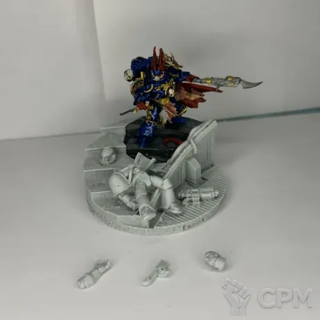Описание картинки Sevatar - First Captain of the Night Lords от Егор Водославский по цене 1 300руб | Свободный Рынок Миниатюр - СРМ