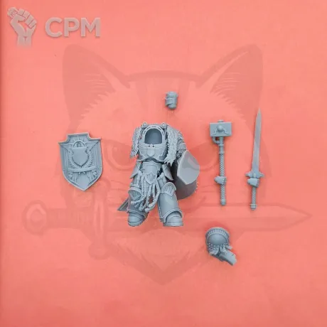 Описание картинки Praetor in Indomitus Terminator Armor от  по цене 100руб | Свободный Рынок Миниатюр - СРМ