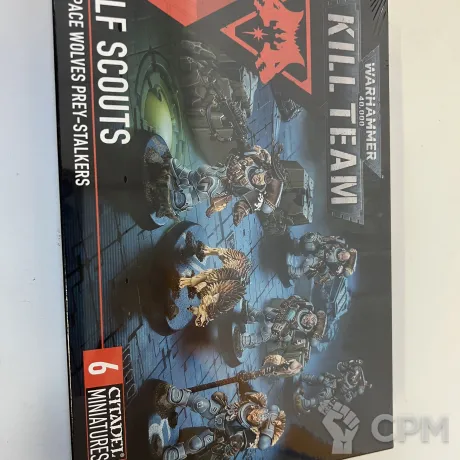 Описание картинки Wolf Scouts Kill Team от Svarden по цене 6 500руб | Свободный Рынок Миниатюр - СРМ