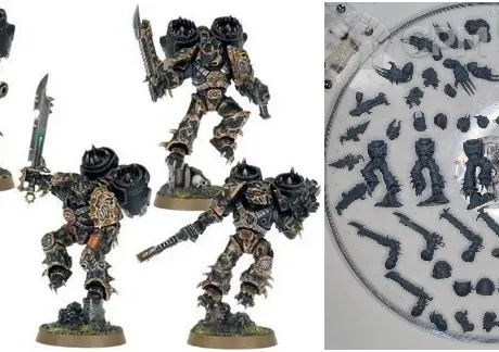 Описание картинки Chaos Raptors от Бруталити по цене 700руб | Свободный Рынок Миниатюр - СРМ