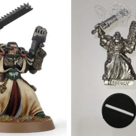 Описание картинки Dark Angels Sergeant от thymeQ по цене 1 800руб | Свободный Рынок Миниатюр - СРМ