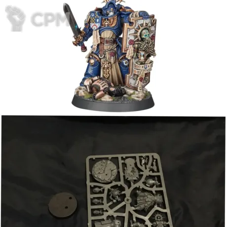 Описание картинки Primaris Captain Indomitus от Svarden по цене 3 600руб | Свободный Рынок Миниатюр - СРМ