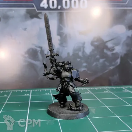 Описание картинки Black Templars The Emperor’s Champion от Каджит по цене 2 498руб | Свободный Рынок Миниатюр - СРМ