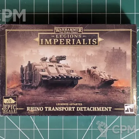 Описание картинки Legions Imperialis Rhino Transport Detachment Box от Vault Boy по цене 6 498руб | Свободный Рынок Миниатюр - СРМ