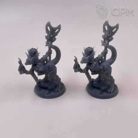 Описание картинки Fantasy Pin-up. Ящерка волшебница от Подземный человек по цене 150руб | Свободный Рынок Миниатюр - СРМ