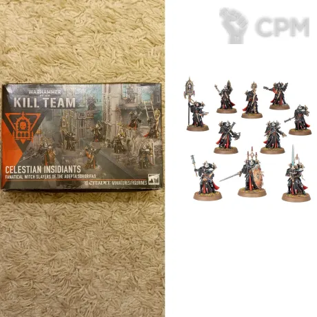 Описание картинки Kill Team: Celestian Insidiants (ориг) от Кооператив Миниатюр по цене 6 500руб | Свободный Рынок Миниатюр - СРМ
