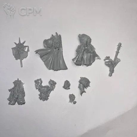 Описание картинки CHAOS SPACE MARINES SORCERER от Подземный человек по цене 100руб | Свободный Рынок Миниатюр - СРМ