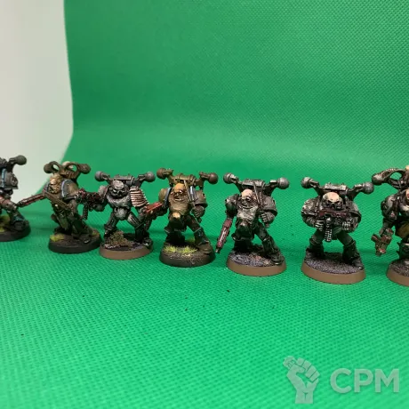 Описание картинки Plague Marines металл ориг. от Хитрый гретчин  по цене 100руб | Свободный Рынок Миниатюр - СРМ