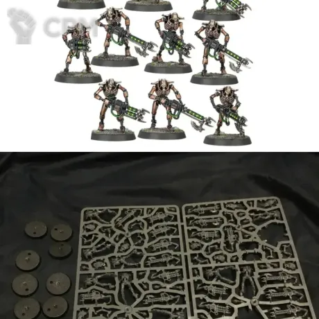 Описание картинки Necron Warriors x 10 от Svarden по цене 1 000руб | Свободный Рынок Миниатюр - СРМ