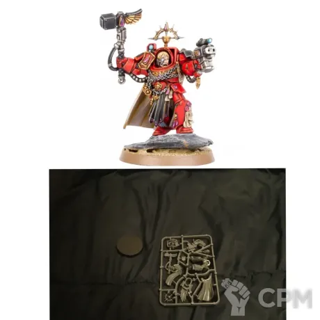 Описание картинки Blood Angels Terminator Captain от Svarden по цене 1 200руб | Свободный Рынок Миниатюр - СРМ