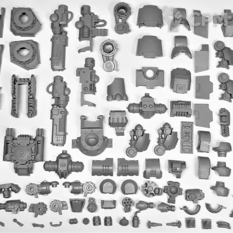 Описание картинки Redemptor Dreadnought от Московская Литейка  по цене 100руб | Свободный Рынок Миниатюр - СРМ