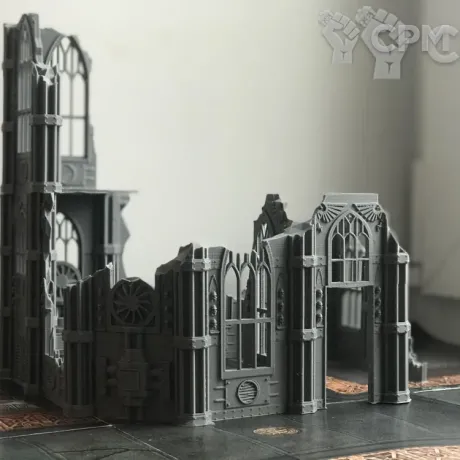 Описание картинки Комплект руин Сектора Империалис 3д печать от 3D Wargaming по цене 700руб | Свободный Рынок Миниатюр - СРМ