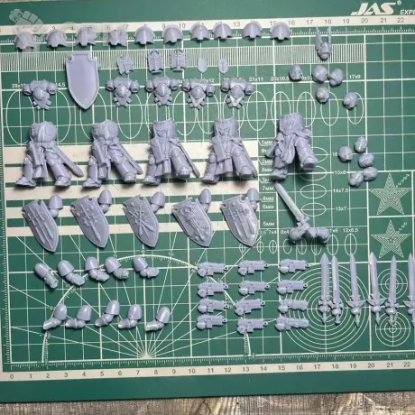 Описание картинки DA Primaris Bladeguard от Recruiter по цене 650руб | Свободный Рынок Миниатюр - СРМ