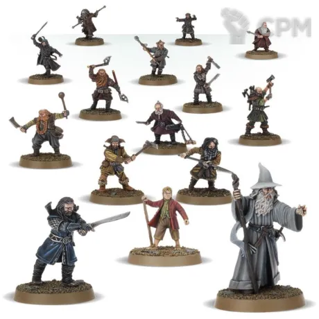 Описание картинки Thorin Oakenshield &amp; Company (2018) от WastelandMiniatures по цене 600руб | Свободный Рынок Миниатюр - СРМ