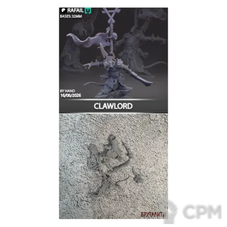 Описание картинки CLAWLORD от Бруталити по цене 200руб | Свободный Рынок Миниатюр - СРМ