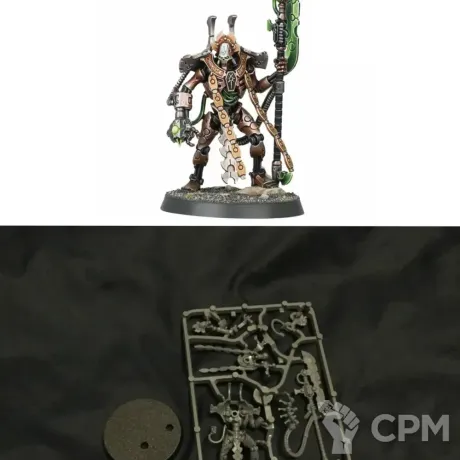 Описание картинки Necron Overlord от Svarden по цене 1 000руб | Свободный Рынок Миниатюр - СРМ