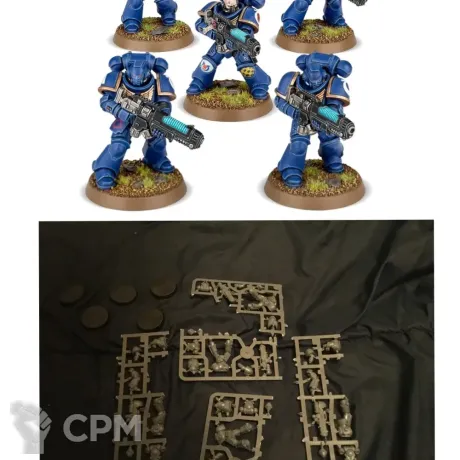 Описание картинки Space marines Hellblasters Dark Imperium от Svarden по цене 1 500руб | Свободный Рынок Миниатюр - СРМ